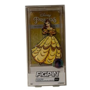 FiGPiN Beauty And The Beast Princess Belle Pin #623 Disney Parks Limited Release